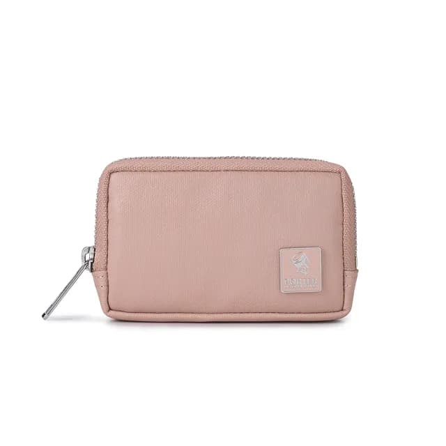 【PORTER INTERNATIONAL】復古品味MORI零錢包(霧粉)