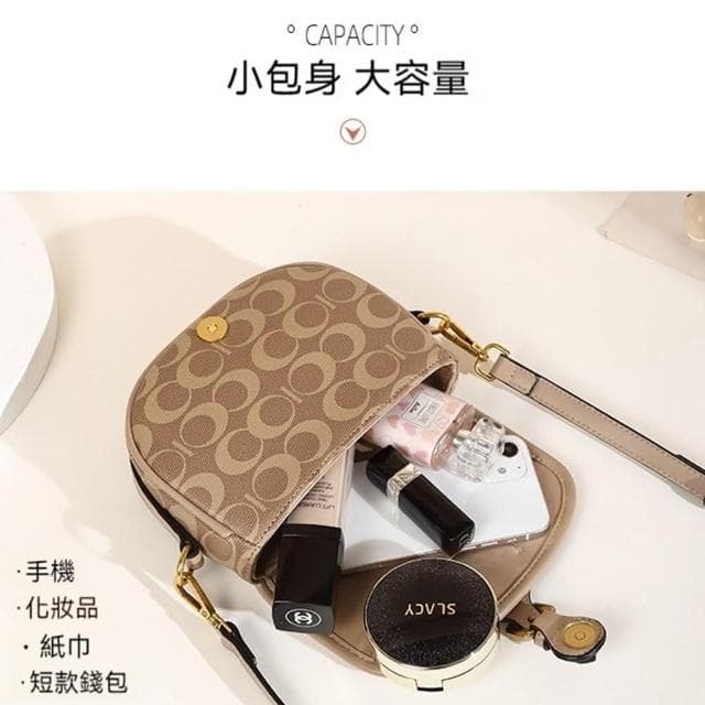 【LEEHER】母親節禮物 斜背小包包/歐美包包/半圓馬鞍包/包包女/馬鞍包/皮革側背包/馬蹄包/迷你馬鞍包/質感
