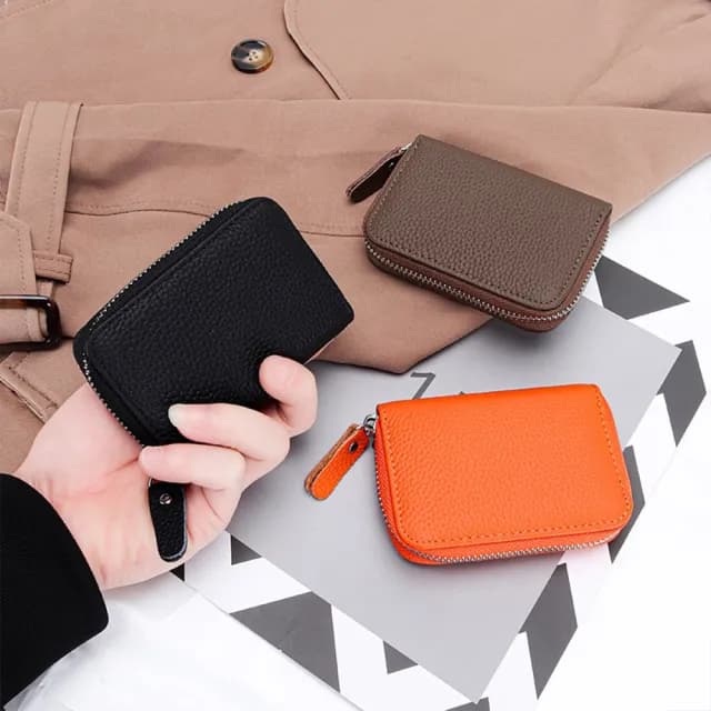 【LEEHER】雙11 錢包男/卡包/卡夾/防盜錢包/錢包女/零錢包/真皮包包 零錢包/真皮包包 卡夾/日本