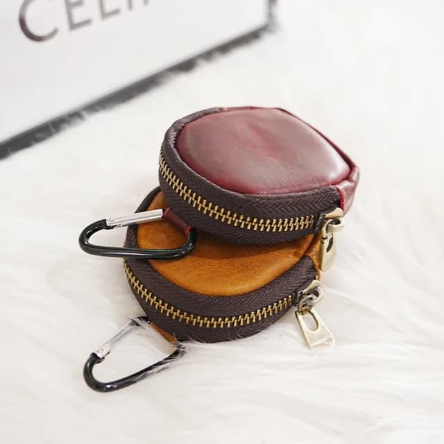 【MoonDy】雙11 迷你零錢包 牛皮錢包 零錢包 小掛包 零錢包韓國 真皮包包 零錢包 零錢收納包 汽