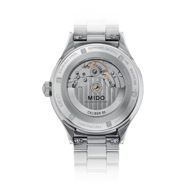 【MIDO 美度】先鋒系列 PATRIMONY 復古感 機械腕錶 母親節 禮物 推薦(M0404071104100)