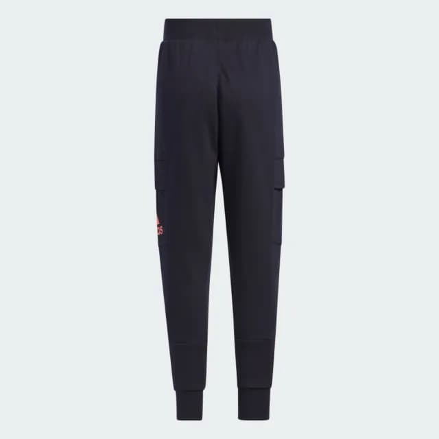 【adidas 愛迪達】運動長褲 童裝 IA8212