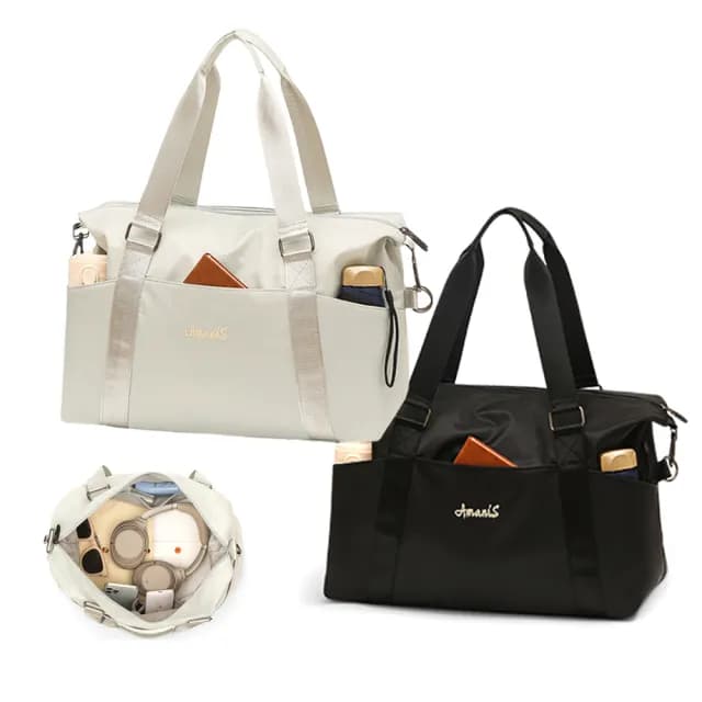 【kingkong】情人節禮物 大容量短途出差旅行袋 防潑水斜背包(防水包 健身包 斜挎包 旅行包 收納袋)