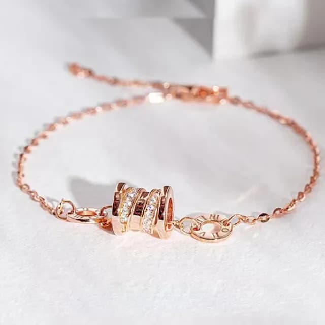 【LEESA】復古手飾\女生日禮物\手環\手鍊\925純銀手鍊\高級飾品\女生甜酷風\轉運手飾\設計感\週
