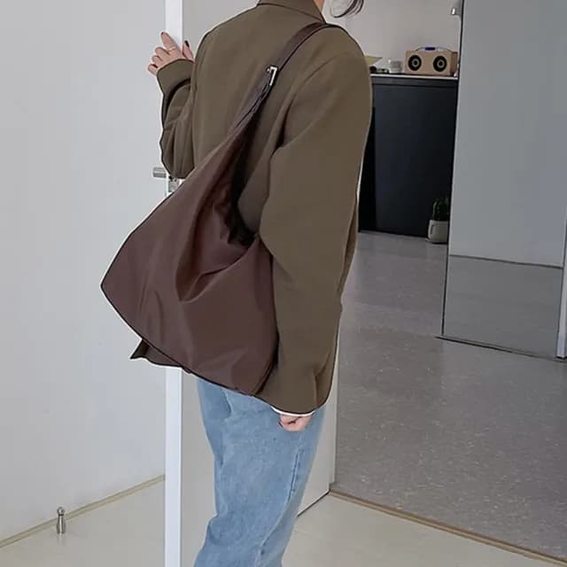 【LEEHER】父親節禮物 女生/包包/托特包/手提包/媽媽包/單肩包/大容量尼龍包/韓國包包/日本包包/小眾包包/