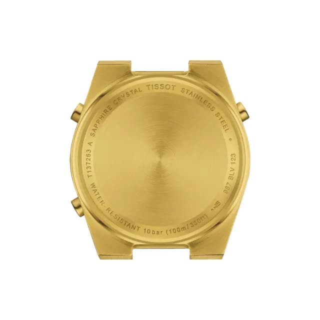 【TISSOT 天梭 官方授權】PRX DIGITAL 復古時尚數位石英腕錶 618 年中慶 禮物(T1372633302000)