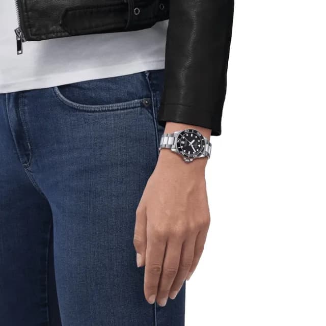 【TISSOT 天梭 官方授權】SEASTAR 1000 300米潛水石英腕錶 畢業禮物 送禮 推薦(T1202101105100)
