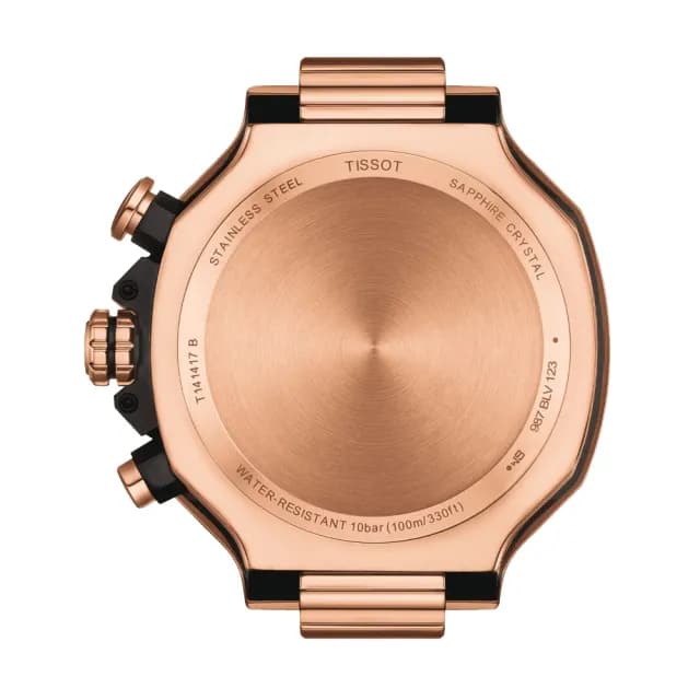 【TISSOT 天梭 官方授權】T-RACE 三眼競速計時石英腕錶 七夕 情人節 送禮 推薦(T1414173705100)