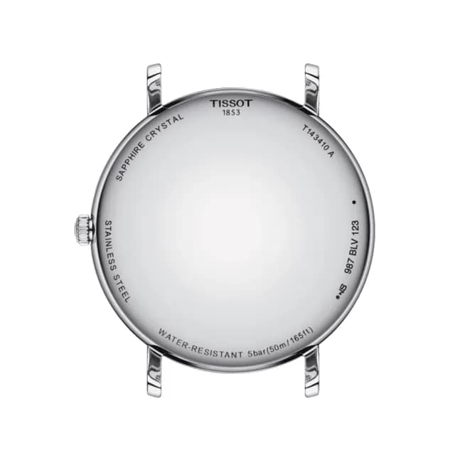 【TISSOT 天梭 官方授權】EVERYTIME 經典簡約米蘭帶腕錶 畢業禮物 送禮 推薦(T1434101101100)