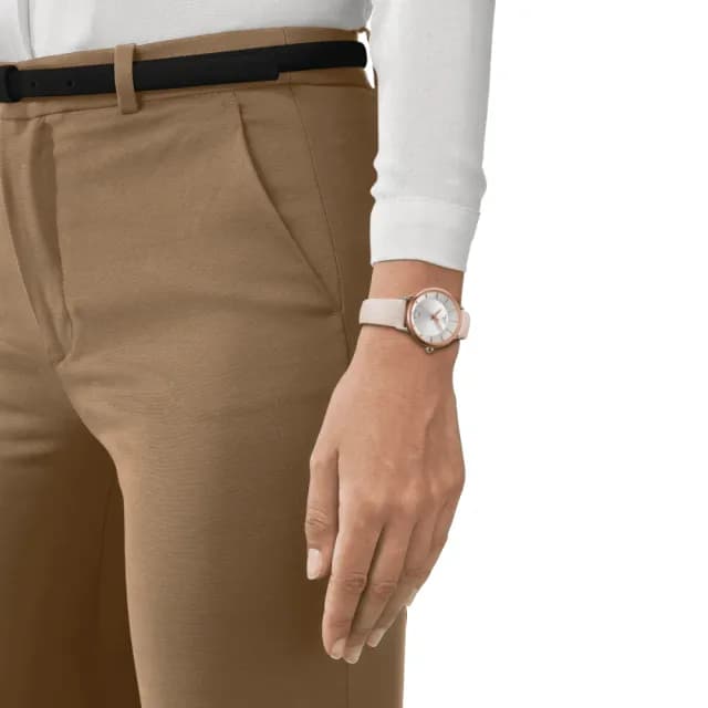 【TISSOT 天梭 官方授權】ODACI-T 優雅時尚石英腕錶 畢業禮物 送禮 推薦(T1332102603100)
