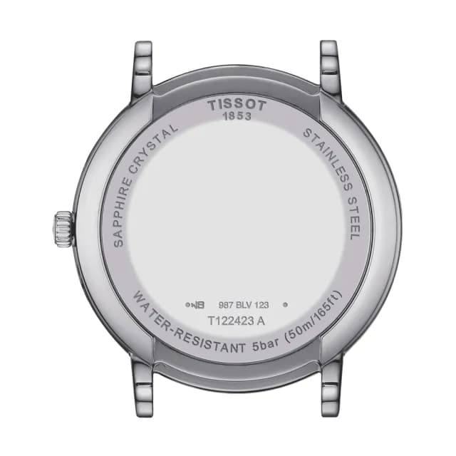 【TISSOT 天梭 官方授權】CARSON 月相羅馬石英腕錶 畢業禮物 送禮 推薦(T1224231103300)