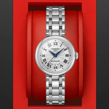 【TISSOT 天梭 官方授權】BELLISSIMA 簡約時尚羅馬機械腕錶 畢業禮物 送禮 推薦(T1262071101300)