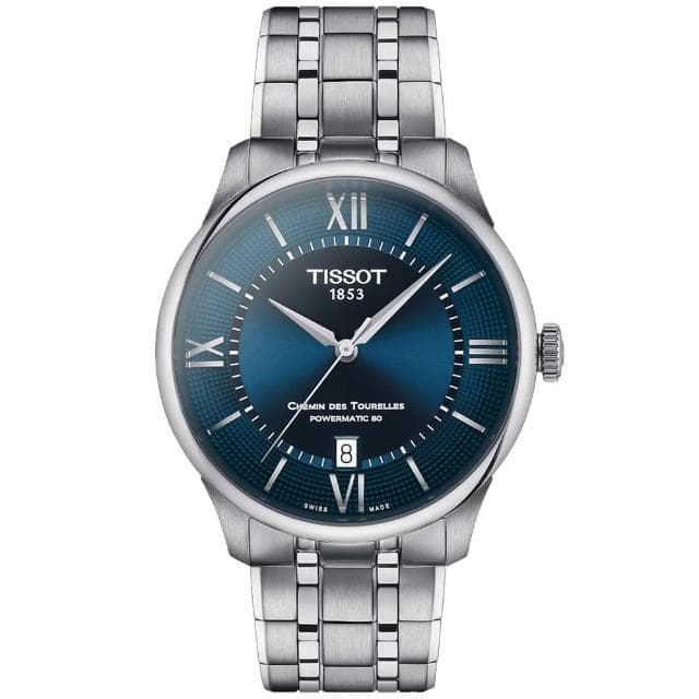 【TISSOT 天梭 官方授權】杜魯爾 時尚機械對錶 母親節 禮物 推薦(T1398071104800+T1392071104800)