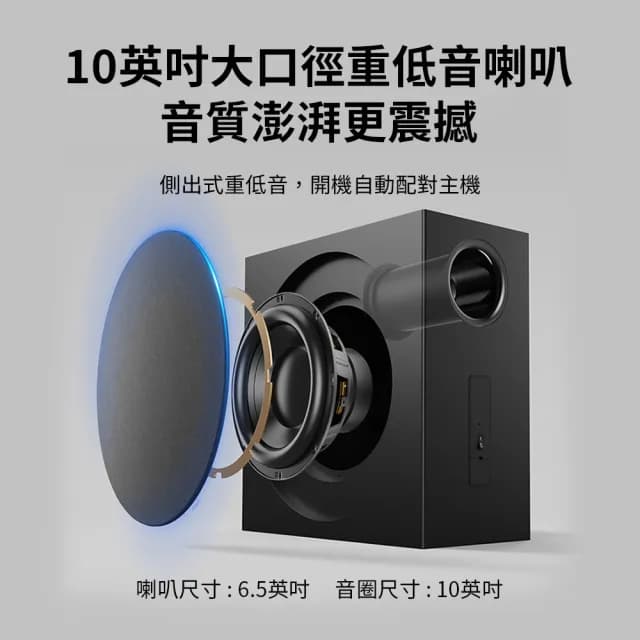 【小米有品】BINNIFA重低音家庭劇院音響 Live-2S升級版(音響 藍牙音響 喇叭 木質音響)