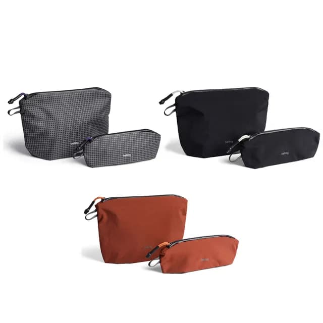 【Bellroy】超輕量兩用收納包組 防潑水  Lite Pouch Duo 系列 禮物 送禮 推薦(多色任選一款)