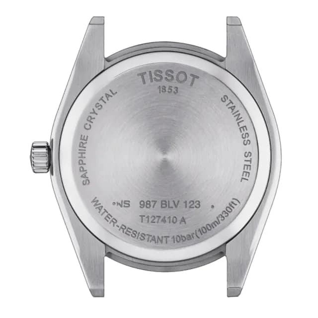 【TISSOT 天梭 官方授權】GENTLEMAN 簡約紳士石英腕錶 畢業禮物 送禮 推薦(T1274101104100)