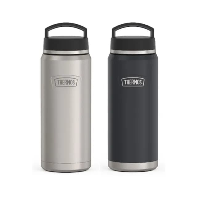 【THERMOS膳魔師】可進洗碗機不鏽鋼真空保溫瓶1200ml(IS212)