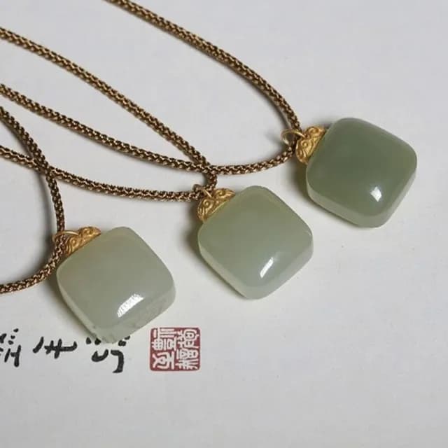 【KT DADA】包包 招財項鍊 開運項鍊 生日禮物 項鍊 男生項鍊 佛牌項鍊 玉項鍊 寶石項鍊 和田玉項鍊