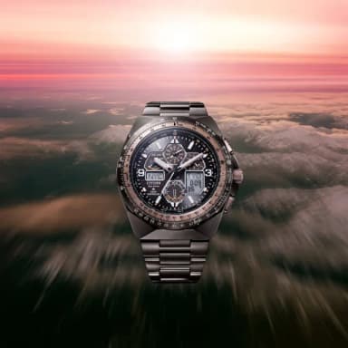 【CITIZEN 星辰】SKY系列 光動能 電波錶 35週年限量 男錶 禮物 推薦(JY8146-54E)