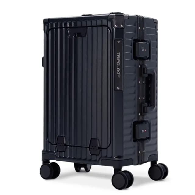 【Tripology】俐落快取前開式行李箱 - 26吋(黑/白/灰)