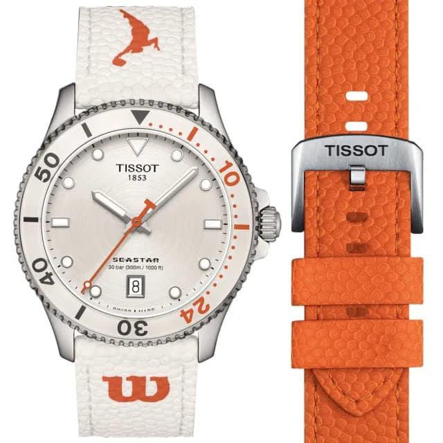 【TISSOT 天梭】SEASTAR WNBA 美國女職籃 運動腕錶 父親節 禮物 送禮 推薦(T1204101701100)