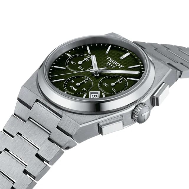 【TISSOT 天梭】PRX系列 1970年代復刻 機械腕錶 七夕 情人節 禮物 送禮 推薦(T1374271109100)