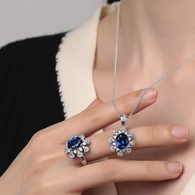 【LEEHER】情人節禮物 七夕 女生/吊墜項鍊/鋯石項鍊/純銀項鍊/歐美項鍊/粉鋯石項鍊/韓系項鍊/生日禮物/鎖骨