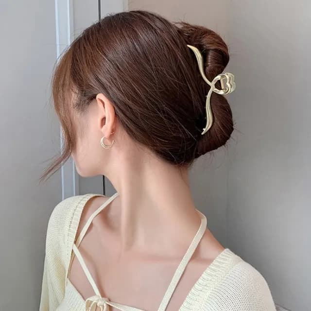 【Gulicc】髮夾 東大門暢銷 金屬 款式多樣(雙11 聖誕節 生日 髮飾 頭飾 鯊魚夾 抓夾 禮物)