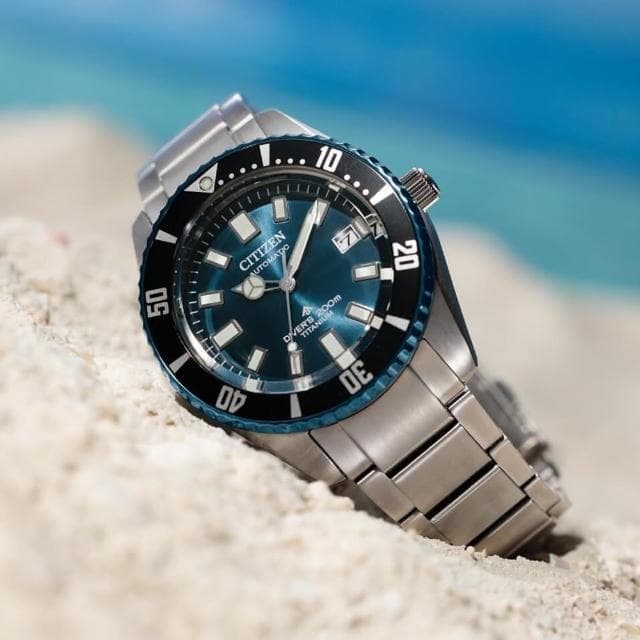【CITIZEN 星辰】PROMASTER 35週年限定 復刻1977 潛水機械腕錶 禮物 推薦(NB6026-56L)