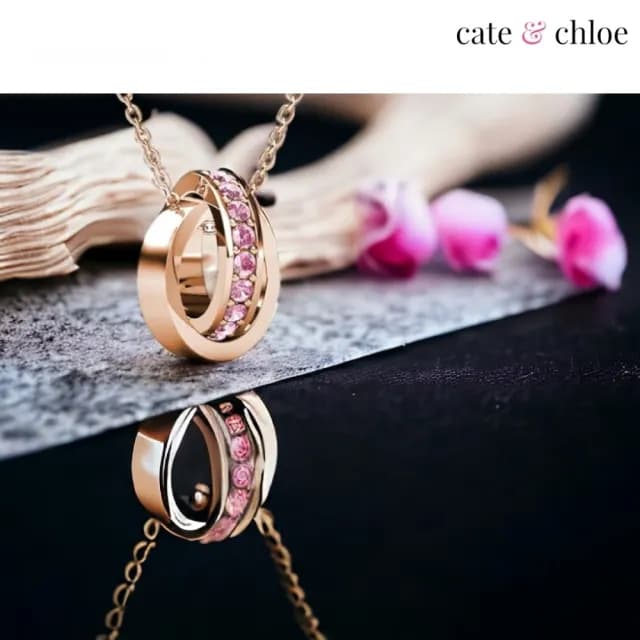 【Cate & Chloe】綜合項鍊組(簡約優雅和時尚風格)