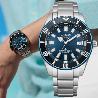 【CITIZEN 星辰】PROMASTER 35週年限定 復刻1977 潛水機械腕錶 母親節 禮物 推薦(NB6026-56L)