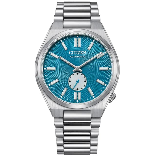 【CITIZEN 星辰】Mechanical系列 TSUYOSA 小秒針機械腕錶 父親節 禮物 送禮 推薦(NK5010-51L)