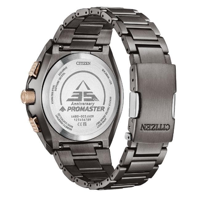【CITIZEN 星辰】PROMASTER 35週年限定 光動能電波腕錶 母親節 禮物 推薦(JY8146-54E)