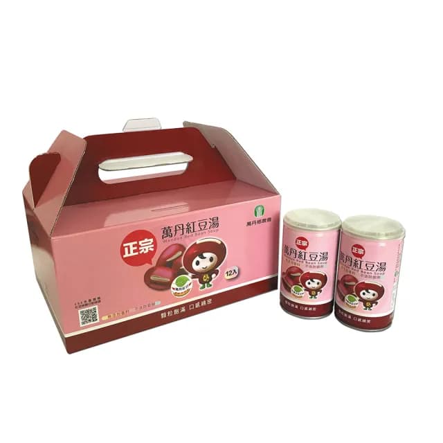 【萬丹農會】萬丹紅豆湯禮盒320gx12入/盒(中秋節、中秋禮盒、伴手禮)