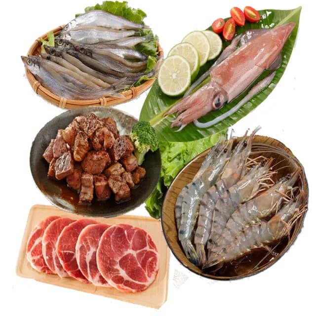 【華得水產】中秋烤肉5件組(2-4人份)