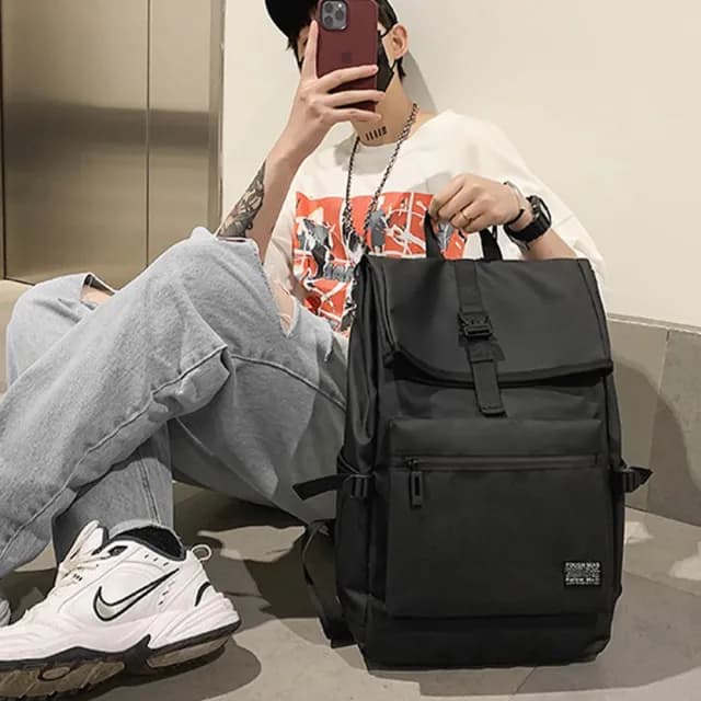 【LEEHER】情人節禮物 大學生書包/尼龍後背包/男生包包/後背包/書包/大容量包包/旅行包/休閒運動包/學生後