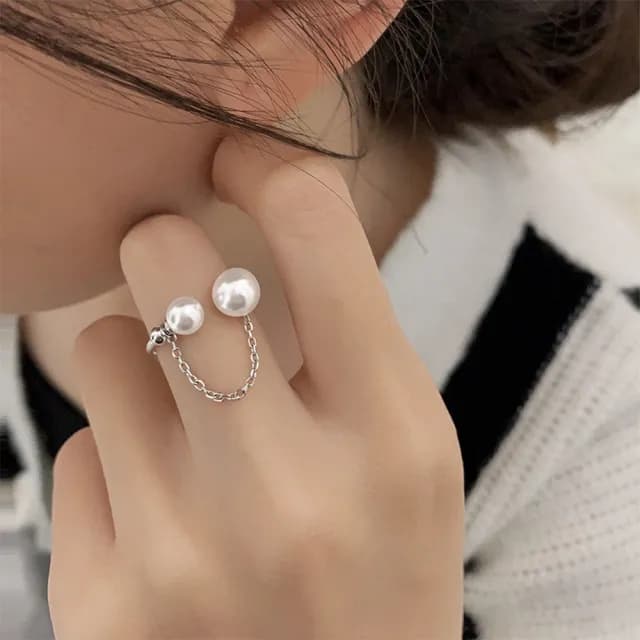 【LEESA】925純銀戒指 可調式戒指 戒指女ins 戒指 戒指女生 小禮物 情侶禮物 情人節禮物 小女生