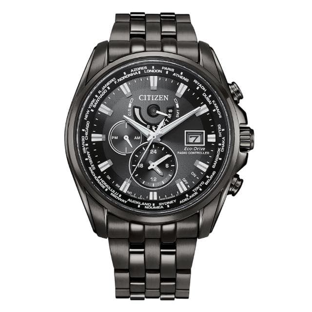 【CITIZEN 星辰】GENTS 光動能 萬年曆 電波對時 男錶 父親節 送禮 禮物推薦(AT9127-80E)