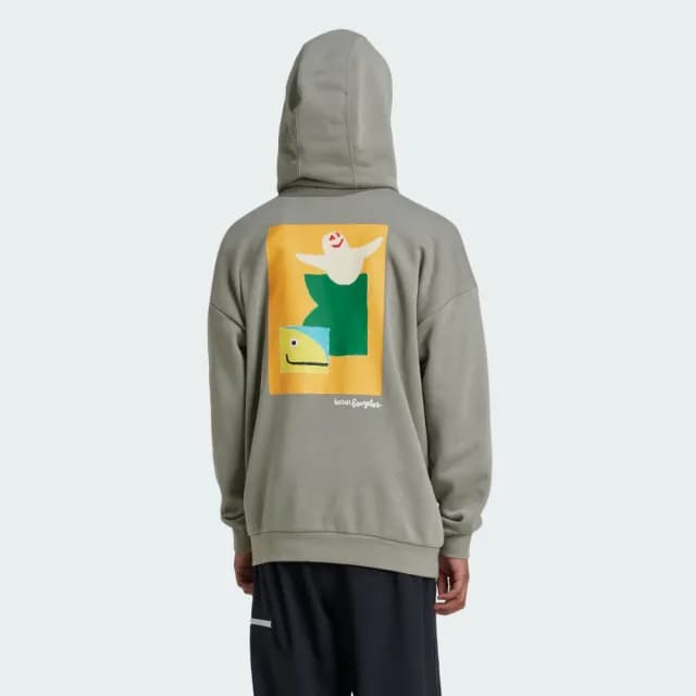 【adidas 愛迪達】SHMOOFOIL 連帽上衣 帽T 童裝 - Originals IZ4654
