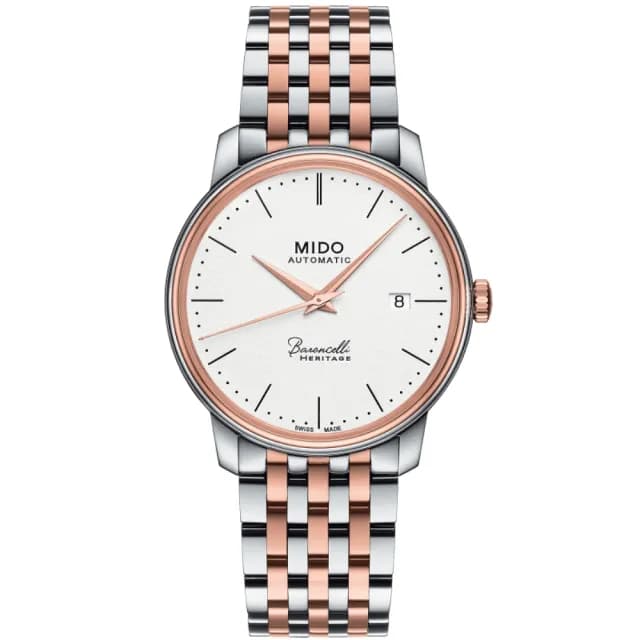 【MIDO 美度】永恆系列 復刻超薄機械腕錶 七夕 情人節 禮物 送禮 推薦(M0274072201000)