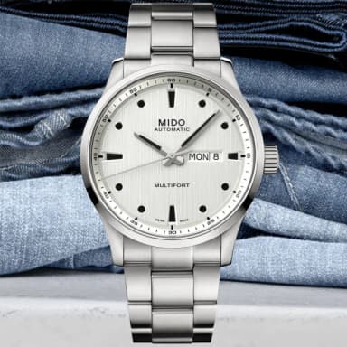 【MIDO 美度】先鋒系列 髮絲紋 機械腕錶 畢業禮物 送禮 推薦(M0384301103100)