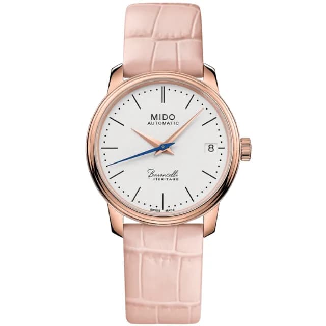 【MIDO 美度】永恆系列 復刻超薄機械腕錶 七夕 情人節 禮物 送禮 推薦(M0272073601000)
