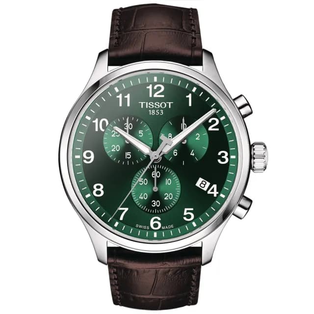 【TISSOT 天梭 官方授權】CHRONO XL 韻馳系列 三眼計時腕錶 七夕 情人節 禮物 送禮 推薦(T1166171609200)
