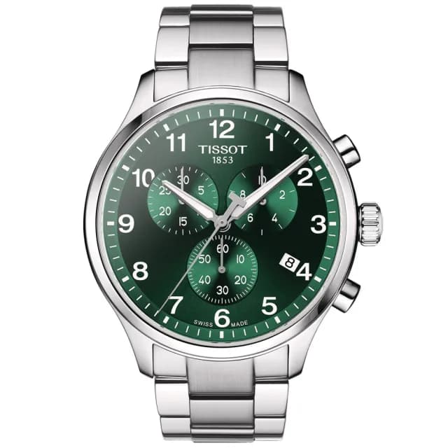 【TISSOT 天梭 官方授權】CHRONO XL 韻馳系列 三眼計時腕錶 父親節 禮物 送禮 推薦(T1166171109200)