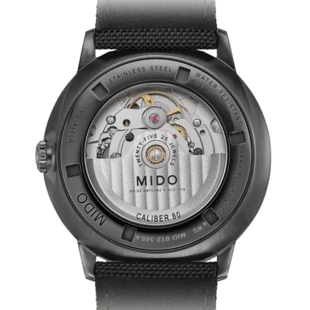 【MIDO 美度】香榭系列 漸層透視機械腕錶 父親節 禮物 送禮 推薦(M0214073741100)