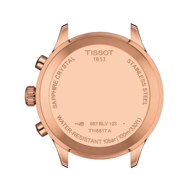 【TISSOT 天梭 官方授權】CHRONO XL 韻馳系列 三眼計時腕錶 父親節 禮物 送禮 推薦(T1166173604200)
