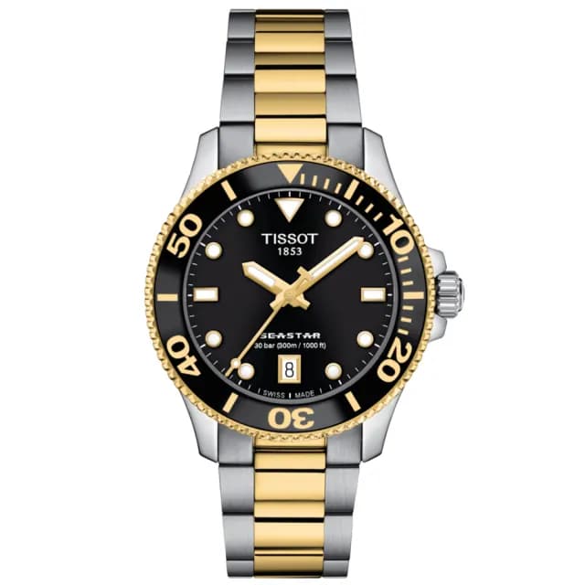 【TISSOT 天梭 官方授權】SEASTAR海星 潛水對錶 畢業禮物 送禮 推薦(T1204102205100/T1202102205100)