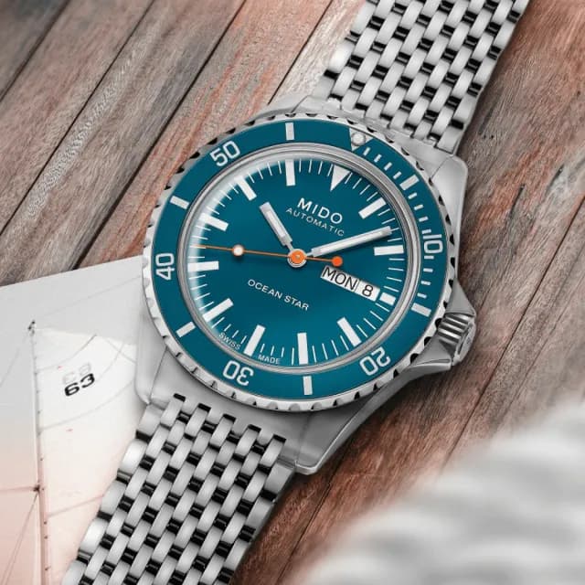 【MIDO 美度】OCEAN STAR 海洋之星 75週年 機械腕錶 父親節 禮物 送禮 推薦(M0268301104100)