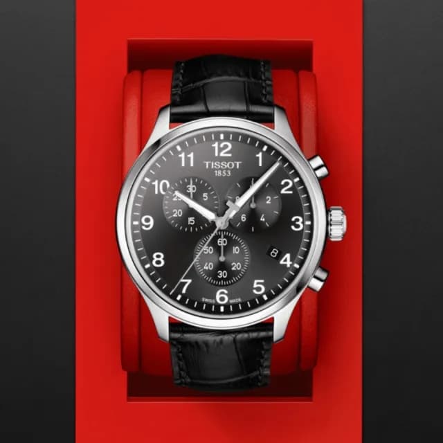 【TISSOT 天梭 官方授權】SUPERSPORT CHRONO 三眼計時腕錶 畢業禮物 送禮 推薦(T1166171605700)