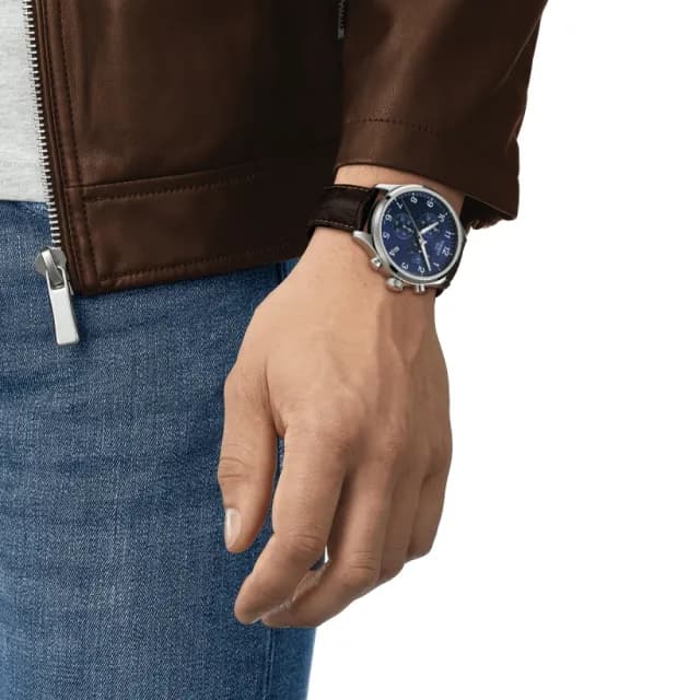 【TISSOT 天梭 官方授權】SUPERSPORT CHRONO 三眼計時腕錶 畢業禮物 送禮 推薦(T1166171604700)